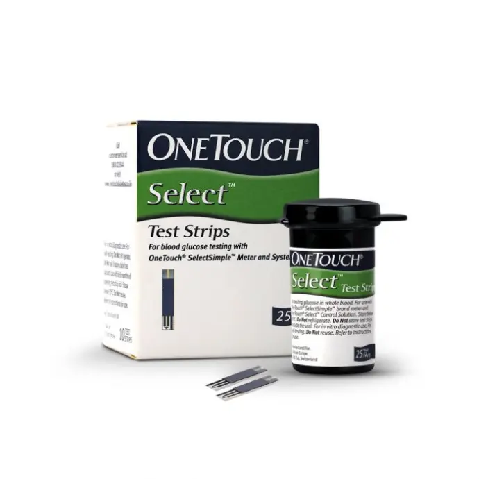 EC OneTouch Select ® Test Strips™(Box of 25)